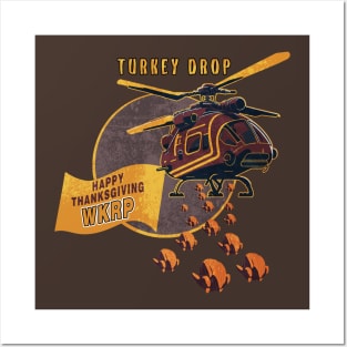 WKRP Turkey Drop Posters and Art